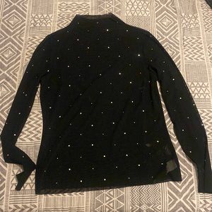 Long sleeve Rhinestone shirt